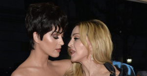 Katy Perry y Madonna posaron juntas en la alfombra roja del Met (Fotos)