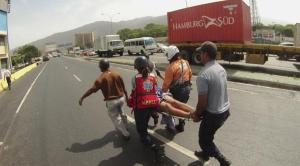 Tiroteo en la Caracas- La Guaira dejó tres heridos (Fotos)