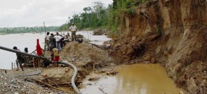 Sanciones millonarias acarrearía la explotación minera ilegal en Canaima