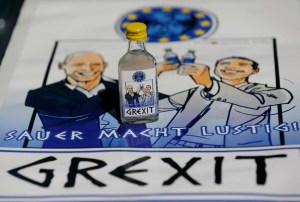 Grexit, un vodka alemán para brindar por Grecia (Fotos)