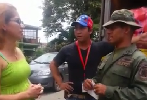 EN VIDEO: Militares venden “mercado” de mil bolívares a afectados en Guasdualito