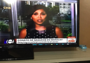 CNN reconoce error al informar sobre conato de saqueos este jueves en Maracay