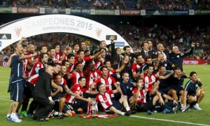 Athletic de Bilbao campeón de la Supercopa de España y arrebata el sextete al Barcelona