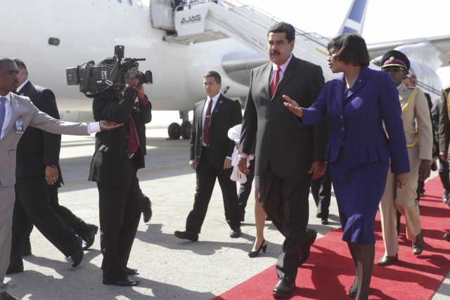 Maduro sostuvo reunión bilateral con la Primera Ministra de Jamaica