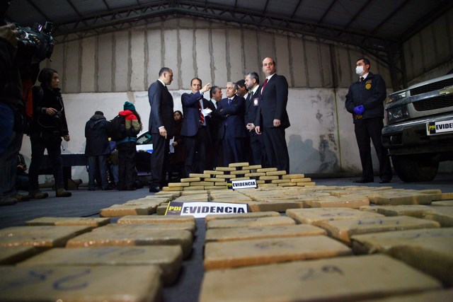 Decomisan 922 kilos de droga al sur de Chile