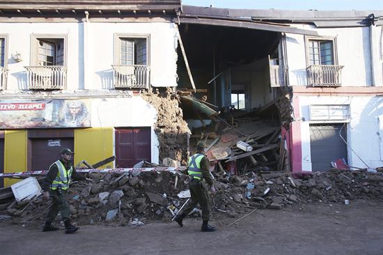 Temblor de magnitud 5,4 sacude regiones de Chile afectadas por terremoto