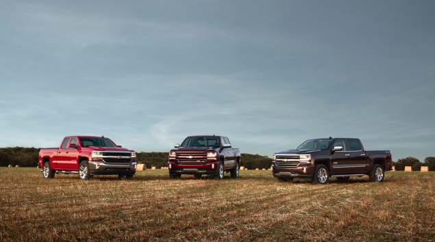 2016 Chevrolet Silverado 1500 LT, LT Z71 and High Country