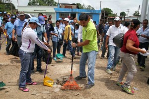 Alcalde Jiménez encabezó durante una semana jornada especial de limpieza de Maturín