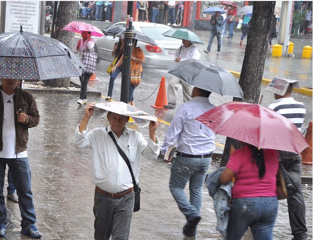 Inameh pronostica lluvias para los andes y sur del país este domingo