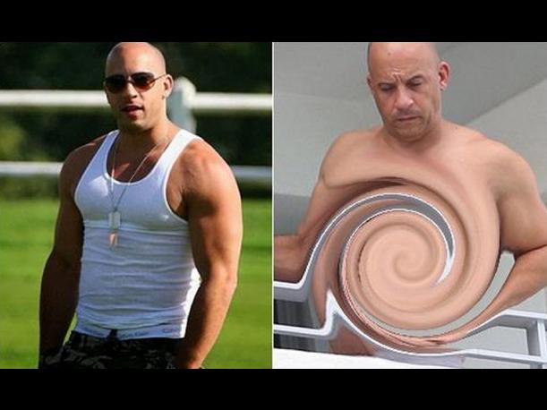 ¡Los memes no perdonan! Vin Diesel y su nueva “silueta”