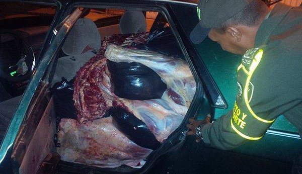 Policía colombiana incautó más de 2 mil kilos de carne que ingresaron de Venezuela