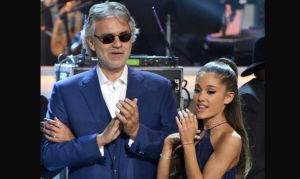 Andrea Bocelli y Ariana Grande unieron sus voces en un hermoso tema (Video)