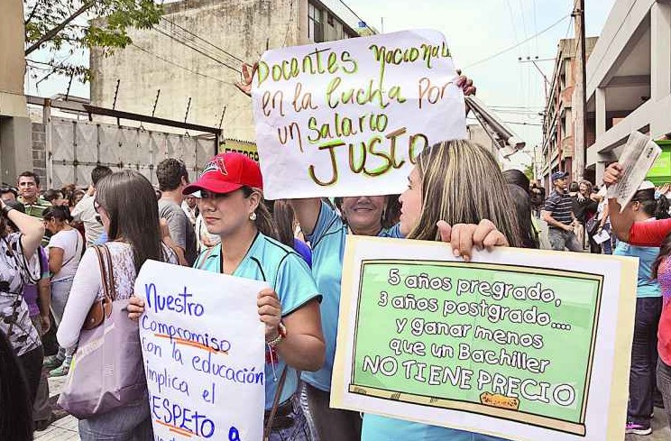 Profesores de Barquisimeto se irán a paro por 24 horas el miércoles