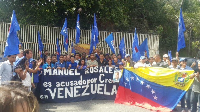 Juventud UNT: Manuel Rosales está sometido a un juicio político por creer en Venezuela