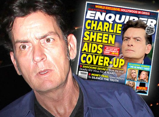 Charlie Sheen estaría a punto de revelar que es VIH positivo