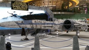 Star Wars VII se cuela en el aeropuerto de Singapur