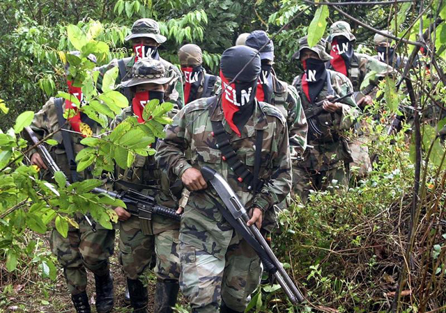 Mueren seis guerrilleros del ELN en combate con el Ejército colombiano