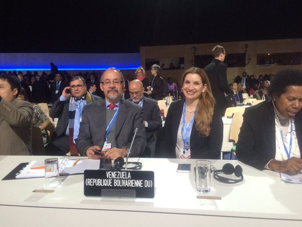 El Ministro de Ecosocialismo y Aguas representa a Venezuela en la COP21