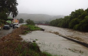 Fuertes lluvias dejaron 13 familias damnificadas en Trujillo