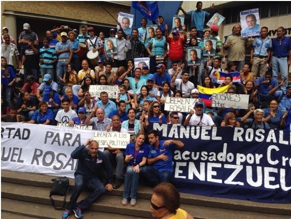 Venezolanos felicitan a Manuel Rosales en su cumpleaños
