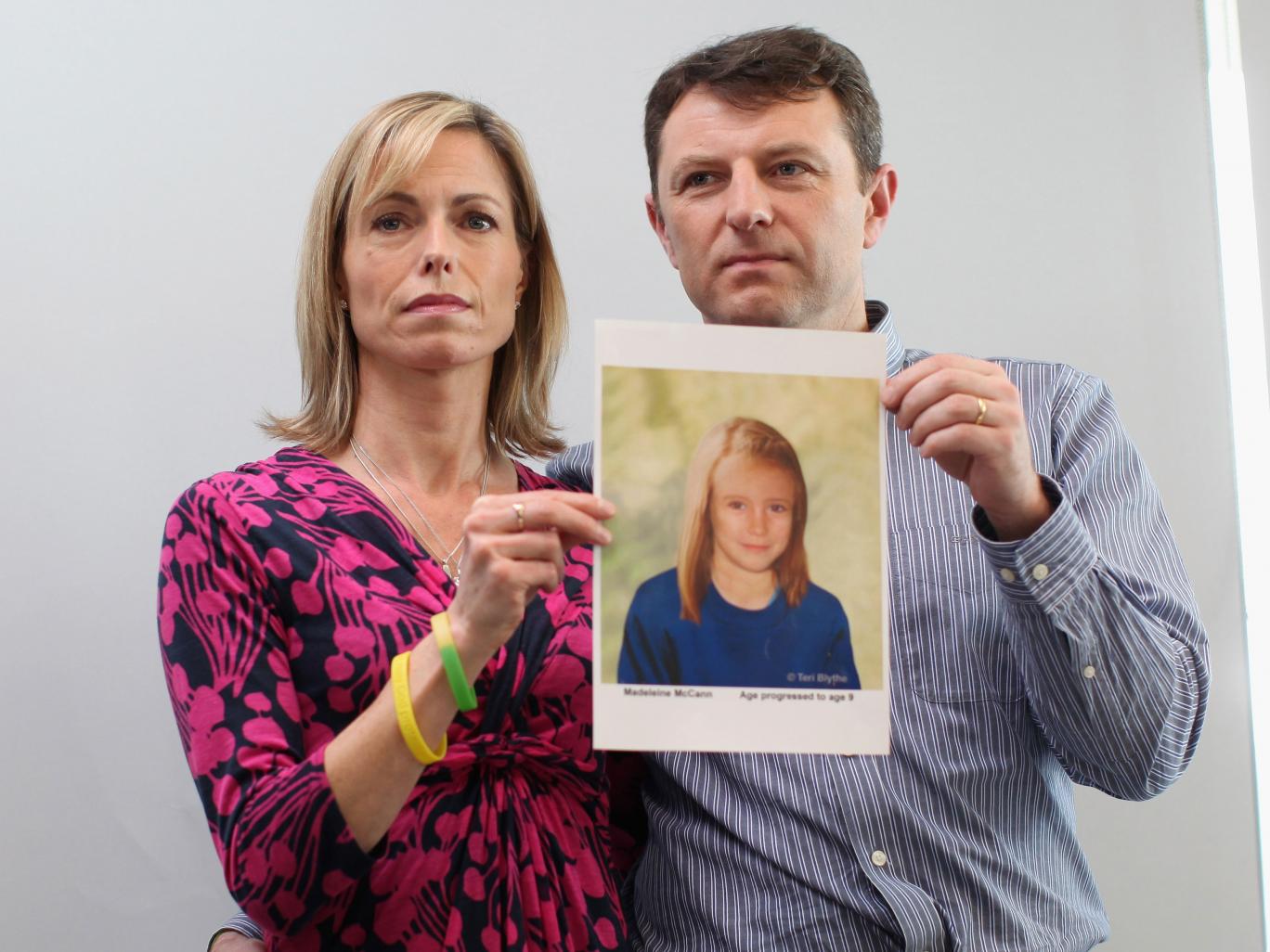 Los padres de Madeleine McCann no pierden la esperanza de encontrar a su hija