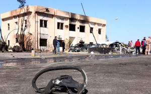 Más de 56 muertos en dos atentados suicidas en Libia