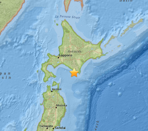 Terremoto de 6,7 grados sacude el norte de Japón sin alerta de tsunami
