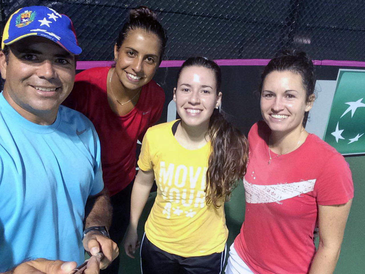 Tenistas vinotinto en Puerto Rico para la Fed Cup