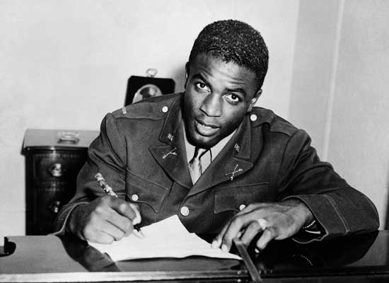 Jackie Robinson Signing With Organized Baseball