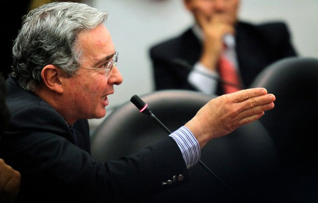 Uribe asegura que logros del Plan Colombia bajaron en el gobierno de Santos