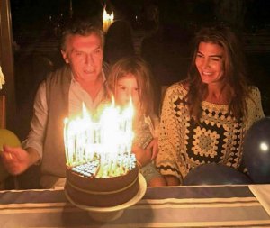 Macri festeja su cumpleaños rodeado de su familia en provincia argentina