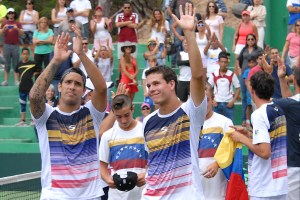 Venezuela gana en dobles y sentencia la serie ante Paraguay en la Copa Davis