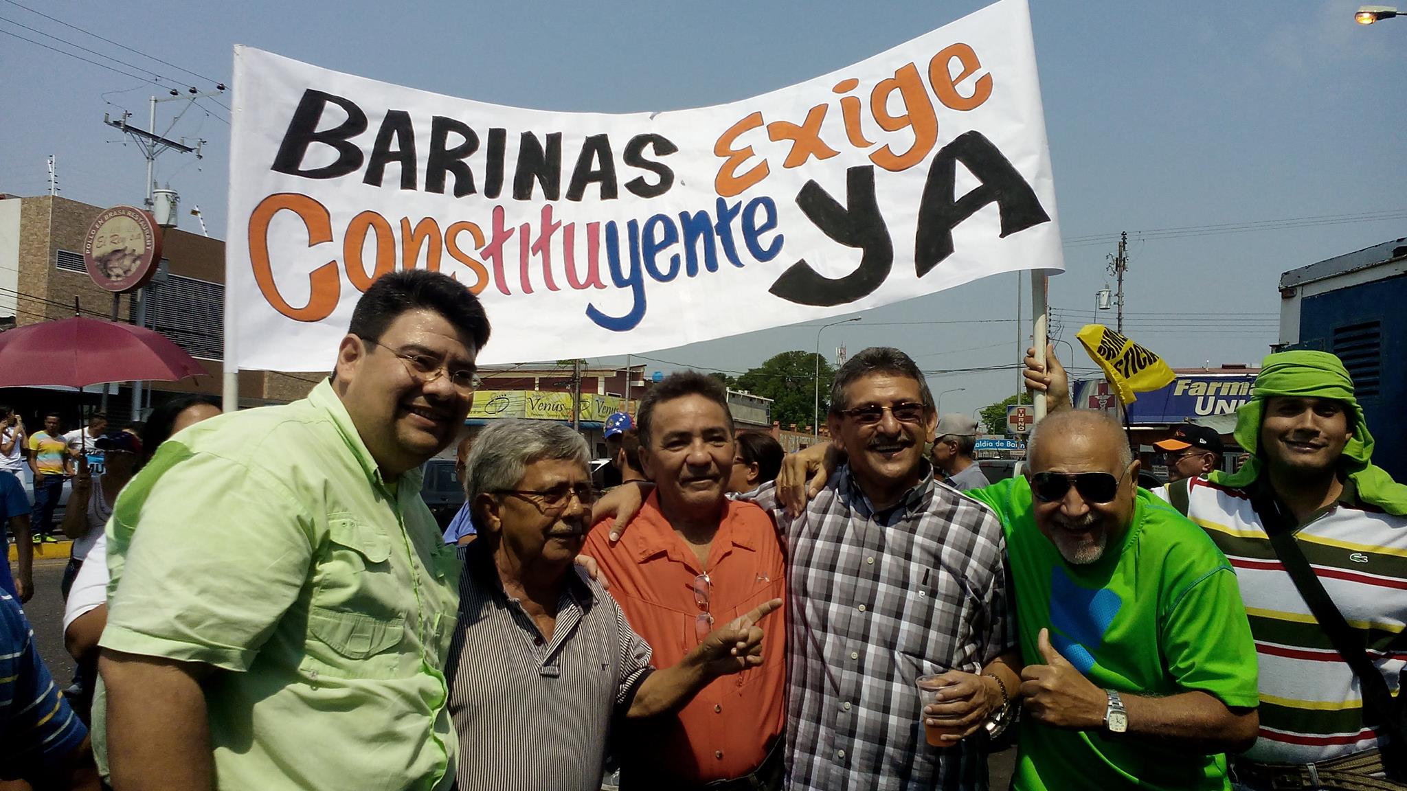 Barinas quiere salir de Maduro
