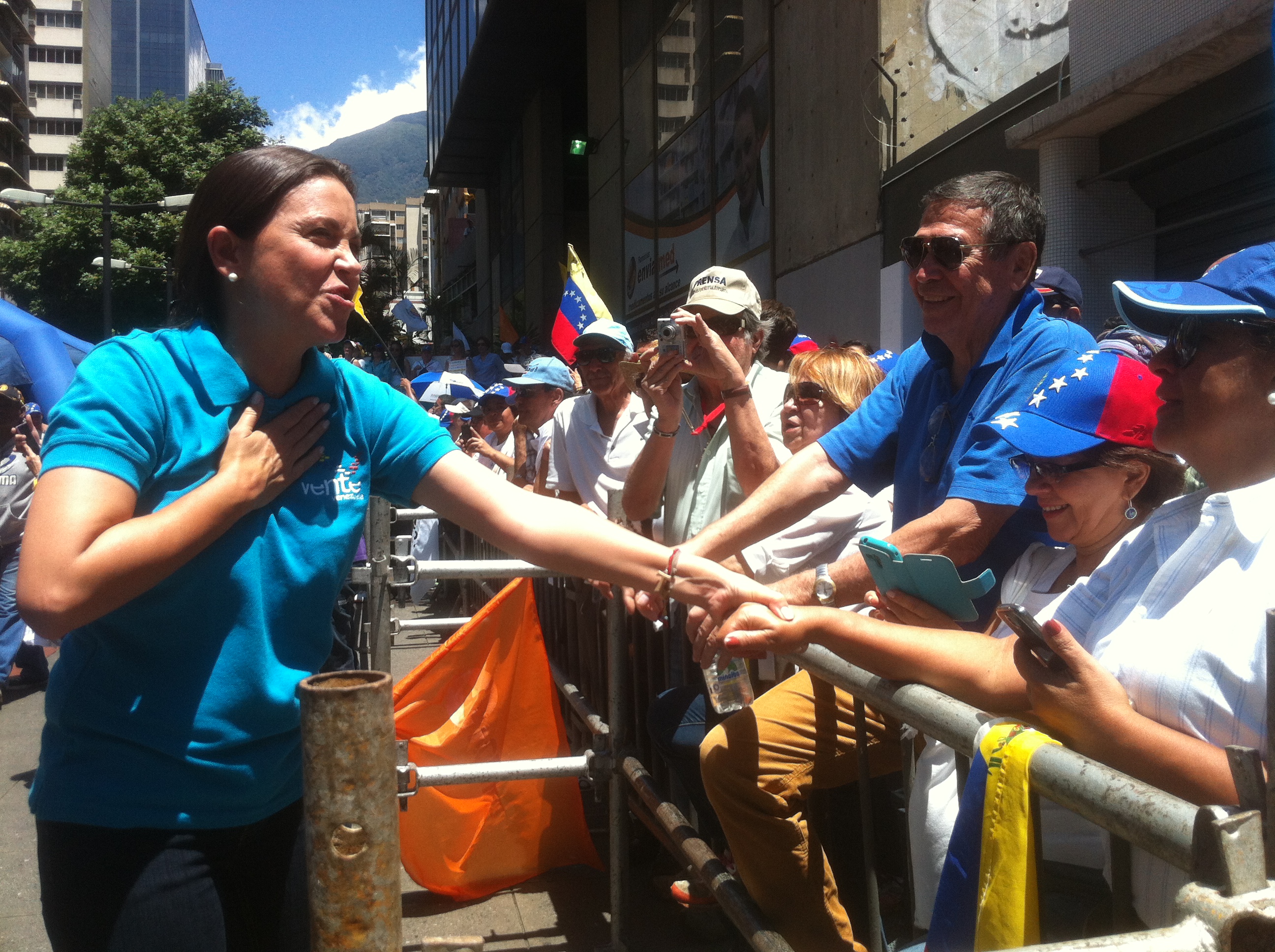 María Corina Machado: Este 2016 habrá cambio de régimen en Venezuela