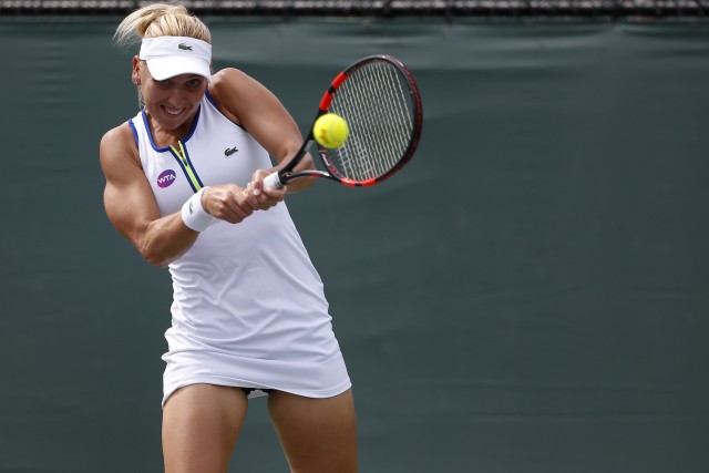 La tenista rusa Elena Vesnina. Foto: Reuters