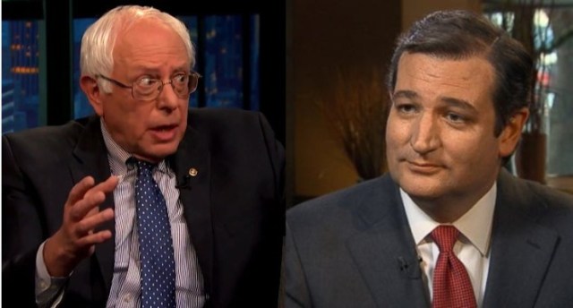 Sanders y Cruz