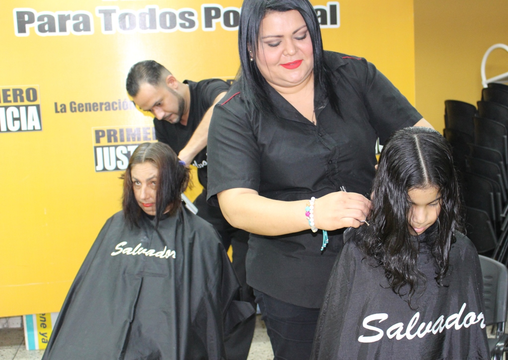 Primero Justicia realizó jornada de donación de cabello para mujeres con cáncer
