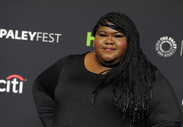 Actress Gabourey Sidibe attends the The 33rd annual PaleyFest Los Angeles hosted by The Paley Center for Media, celebrating "Difficult People", in Hollywood, California, on March 18, 2016.  / AFP / ANGELA WEISS        (Photo credit should read ANGELA WEISS/AFP/Getty Images)
