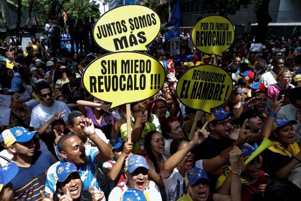 ProtestaSomosMasRevocatoriopresidencial25May2016