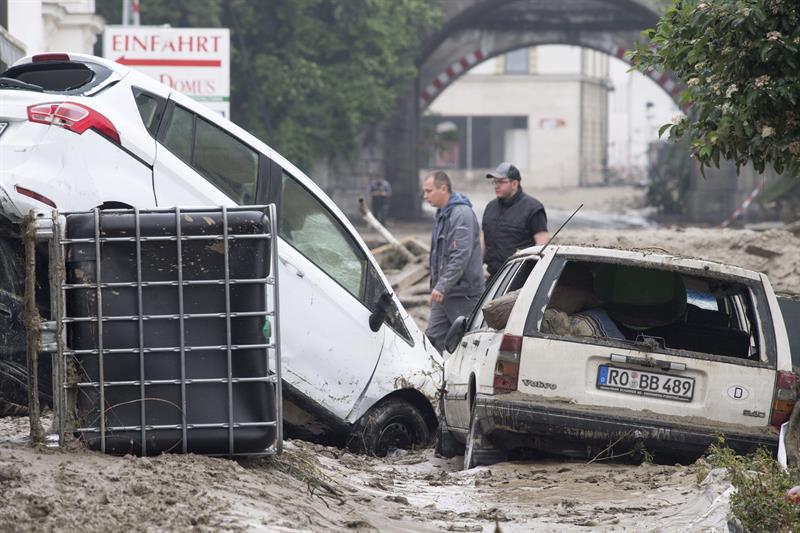 Inundaciones en Alemania dejan al menos 11 muertos y daños materiales (Fotos)