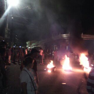Protestas por escasez, candelitas y GNB en Lagunillas y Tabay, estado Mérida (FOTOS)