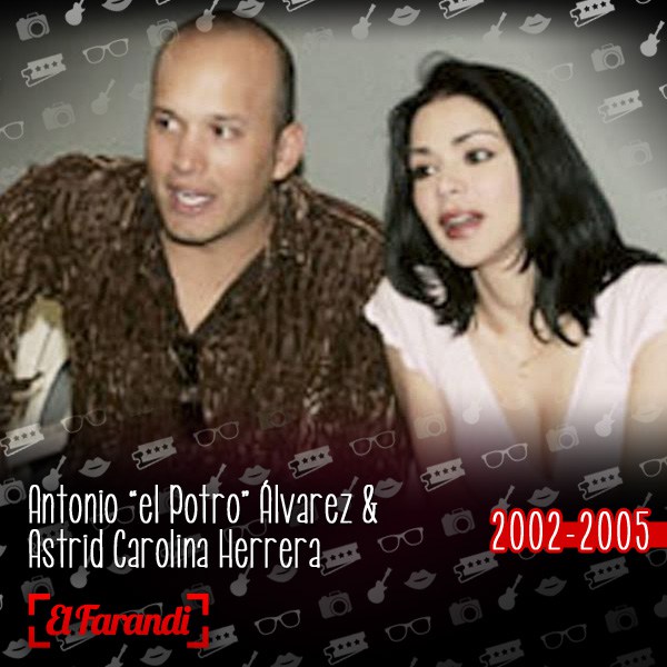 Los matrimonios más cortos de la farándula ¡el del “Potro” Alvarez y Astrid Carolina Herrera no te lo esperabas!