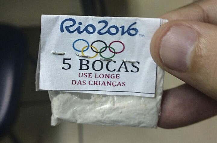 Confiscan cocaína con logotipos olímpicos en Río de Janeiro