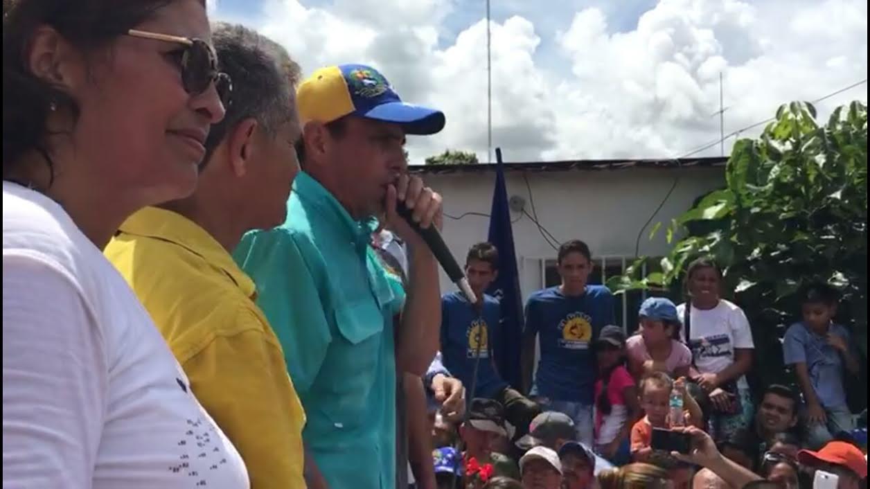 Capriles: El referendo será este año porque los venezolanos no aguantamos más