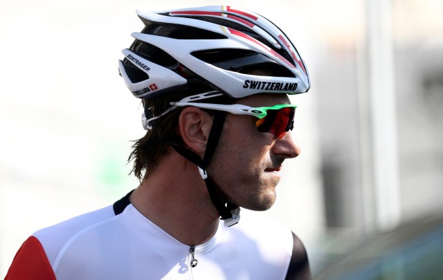 2016 Rio Olympics - Cycling Road - Final - Men's Road Race - Fort Copacabana - Rio de Janeiro, Brazil - 06/08/2016.Fabian Cancellara (SUI) of Switzerland before the start of the race REUTERS/Bryn Lennon/Pool FOR EDITORIAL USE ONLY. NOT FOR SALE FOR MARKETING OR ADVERTISING CAMPAIGNS.