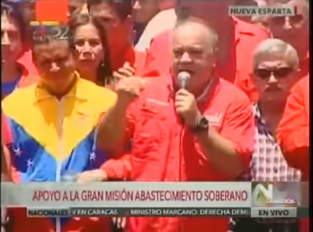 Diosdado Cabello: Podemos equivocarnos con el pueblo, pero nunca con la derecha (Video)