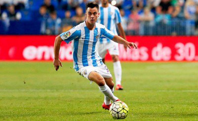 Juanpi Añor se lució en goleada del Málaga por el Trofeo Carranza