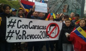 Venezolanos en Argentina no pudieron llegar a la Embajada de Venezuela