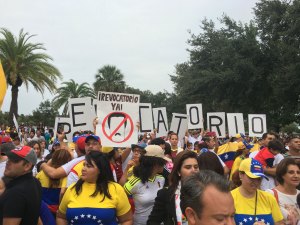 Las manifestaciones de venezolanos en el exterior: ¿tienen sentido?