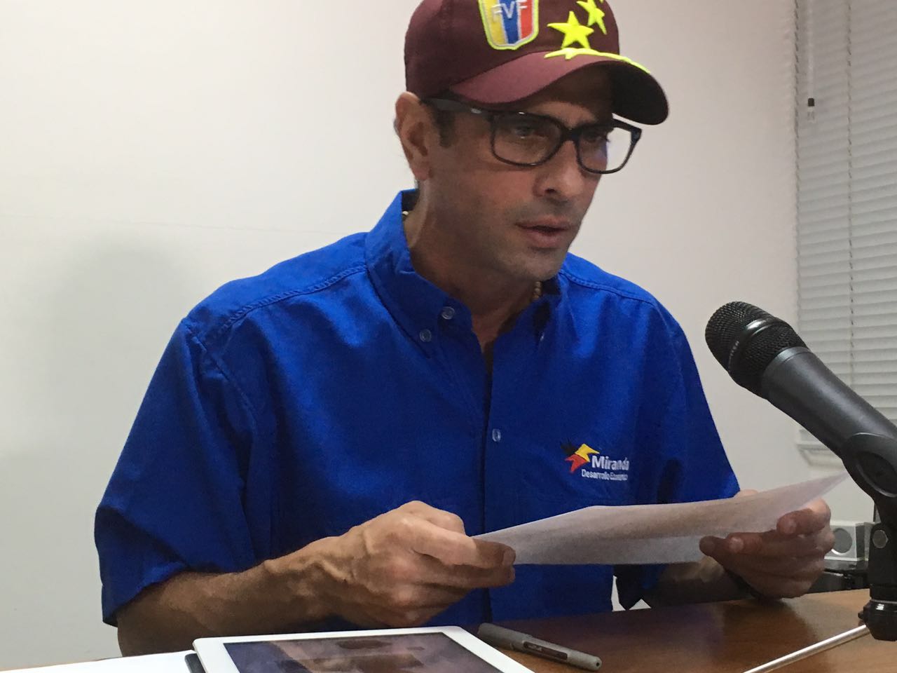 Capriles denunció que gobierno viola acuerdo del Mnoal con manejo político de alimentos